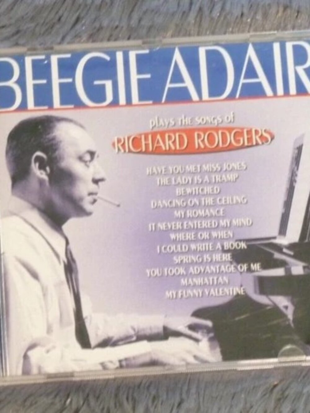 Beegie Adair Plays Songs of Richard Rodgers Blue Note CD like new